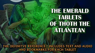 Emerald Tablets Of Thoth The Atlantean  Definitive Reference w audio and text full audiobook [upl. by Uri542]