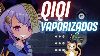 QIQI A VAPORIZADOS DESTRUYE EL ABISMO GENSHIN IMPACT [upl. by Donaugh]