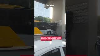 URGENTE ACIDENTE COM BRT DEIXA MOTORISTA E CERCA DE 60 PASSAGEIROS FERIDOS NO RIO DE JANEIRO [upl. by Sill]