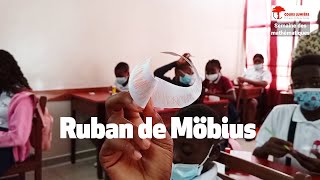 Semaine des mathématiques  propriétés du ruban de Möbius [upl. by Volpe]