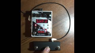 EHX PitchFork with FS3X Demo [upl. by Annovy751]