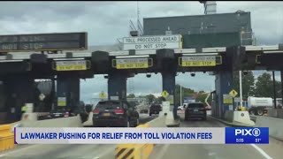 NY lawmaker pushing for relief from toll violation fees [upl. by Ian]