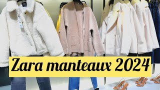 Zara manteaux 2024  nouvelle collection [upl. by Oeram]