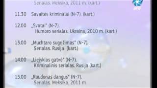 BTV Lithuania  22102012 Startup [upl. by Tichon]