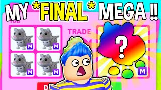 I Traded To Get ALL MEGA NEON PETS In Adopt Me Roblox Roblox Adopt Me Trading Mega Snow Leopard [upl. by Small]