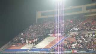 2012 2013 Atletico de Madrid Sevilla Biris Animando [upl. by Atteirneh]