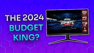 MSI G2412 Review  The Best Budget Monitor of 2024 [upl. by Avivah63]