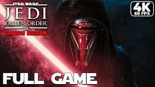 STAR WARS JEDI FALLEN ORDER  DARTH REVAN —Full Game Walkthrough 4K 60FPS UHD No Commentary [upl. by Narcissus]