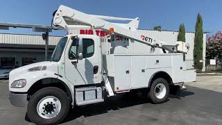 2014 Freightliner M2 4x4 ETI ETCMH42IH 47 Bucket Truck For Sale [upl. by Zoes]