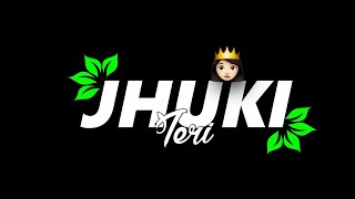 HINDI SONG STATUS  JHUKI TERI PALKO MEIN LYRICS WHATSAPP STATUS  BLACK SCREEN STATUS VIDEO [upl. by Triplett949]