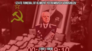 Full State Funeral of Kliment Yefremovich Voroshilov  Государственные похороны Климент Ворошилов [upl. by Estey474]