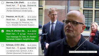 De woordvoerder van minister Van Weel ontving op 84 mijn aangifte tegen rechtercommissaris ROT100 [upl. by Esenahs696]