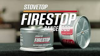 StoveTop FireStop Rangehood Demonstration [upl. by Ledah817]