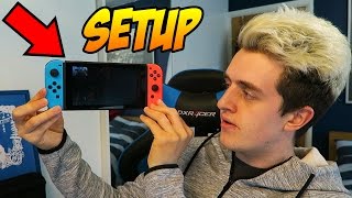 Nintendo Switch Console Setup TV SETUP USER SETUP SWITCH REVIEW HUGE FAIL  MORE [upl. by Klara]