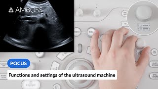 Point of Care Ultrasound  Functions and Settings of the Ultrasound Machine  AMBOSS Video [upl. by Dunham]