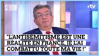 JeanLuc Mélenchon  la question de l’antisémitisme dans la campagne  C l’hebdo  22062024 [upl. by Eelarac831]