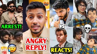 Tech Burner ANGRY REPLY to CONTROVERSY 😡 Allu Arjun ARRESTED Gukesh Vs Magnus Sourav Joshi BB [upl. by Dniren]