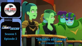 Star Trek Lower Decks S5 E2 quotShades of Greenquot Review [upl. by Galan762]