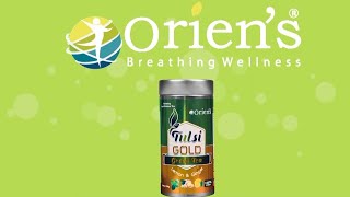 Tulsi Gold Green Tea Available Online  Blood Purifier  Oriens  Prevents Cold and Early Aging [upl. by Drawyeh]