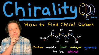 Chirality Tips and Tricks to Finding Chiral Carbons for Organic Chemistry [upl. by Elyssa]