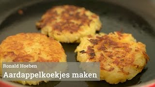 Aardappelkoekjes maken [upl. by Bergmans]