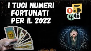 OROSCOPO ANNO 2022 🍀SPECIALE NUMERI FORTUNATI 💰 LETTURA TAROCCHI PREVISIONI ASTROLOGICHE [upl. by Kalina120]