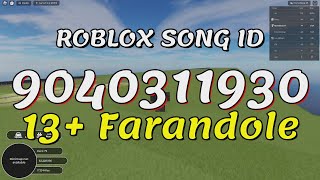 13 Farandole Roblox Song IDsCodes [upl. by Dlaniger]