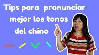 Consejos para pronunciar bien los tonos del chino mandarín [upl. by Nyladnor]