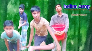 Indian Army 💪💪Bangla Natok  বাংলা ফানি rajalmixfun ভিডিও Rajal Ahmed Natok Comedy New Video [upl. by Amorete112]