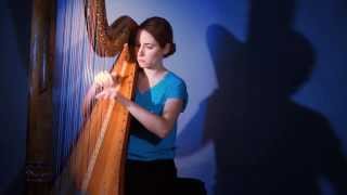 Bach Italian Concerto BWV 971  Maia Darme Solo Harp [upl. by Prunella]