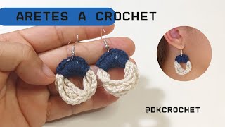 Hermosos y fáciles ARETES a CROCHET ♥️  Ideas de EMPRENDIMIENTO🌹 [upl. by Gaven]