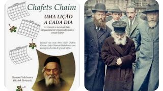 Chafets Chaim חפץ חיים Uma lição a cada dia 36° dia [upl. by Balfour]