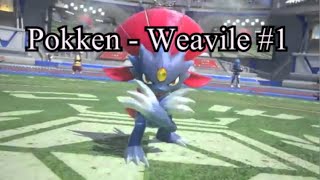 Pokken Tournament  Weavile 1 [upl. by Enirhtac]