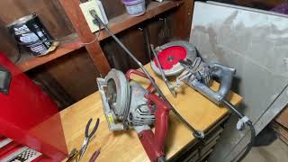 SKILSAW WORKS AGAIN was totally destroyed SO GROSS  skilsaw 77 worm drive repair Part THREE [upl. by Francie]