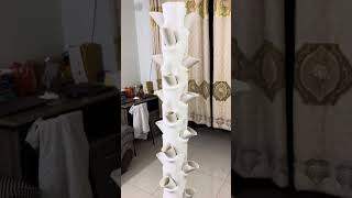 Vertical Gardening IDEAs by 4 in Dia PVC Pipe [upl. by Fesuoy]