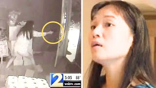 3 Armed Home Invaders Wake Up ‘Gangster Lady’ Then Regret It [upl. by Nylsoj]