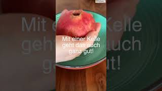 Granatapfel entkernen I Foodhack [upl. by Sirac]