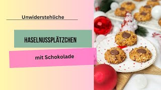 Unwiderstehlich Haselnussplätzchen mit Nutella [upl. by Budwig]