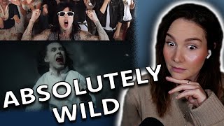 Falling In Reverse  Im Not A Vampire Revamped I Double Reaction I Artist Reacts I [upl. by Jerrold]