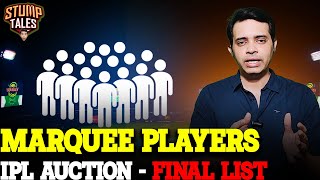 IPL 2025 Mega Auction  Date Time and Marquee Player Sets Revealed Kaushiknc [upl. by Nemzzaj]