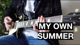 Deftones  My Own Summer Tutorial with tabs [upl. by Alyacim]