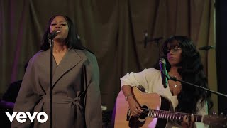 Jazmine Sullivan  Girl Like Me Live From the Tiny Desk Home Concert ft HER [upl. by Airliah]