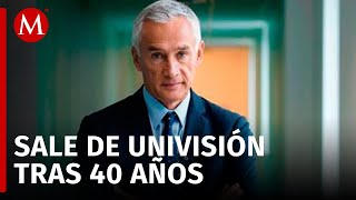 Jorge Ramos anuncia su salida de Univisión al finalizar el año [upl. by Komsa253]