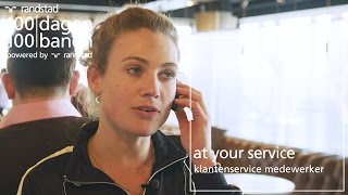 Klantenservice medewerker voor een dag ben jij stressbestendig  Randstad  Dag 25 [upl. by Idissac]