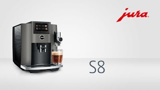 JURA S8  Fully automatic coffee machine [upl. by Teirtza756]