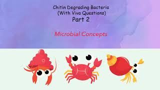 Isolation of CHITIN DEGRADING BACTERIA 2 viva ques  Chitinase enzyme assay  MSc practical series [upl. by Emelia]