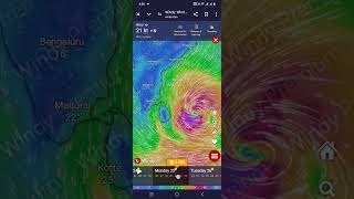 Possibility of direction of cyclone of fingal in india 2024 [upl. by Deirdre132]