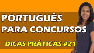 Dicas de Concordância Verbal e Concordância Nominal 2 de 5  21 [upl. by Kaufman]