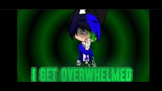 I get overwhelmed meme Ein angst Aphmau gacha Shake and Flash warning [upl. by Nnaed]