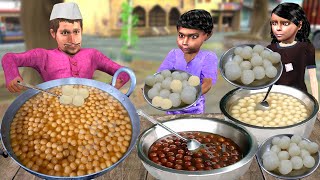 Laalchi Rasagulla Wala Hindi Kahaniya Hindi Moral Stories New Funny Comedy Video bedtime Stories [upl. by Ogires193]